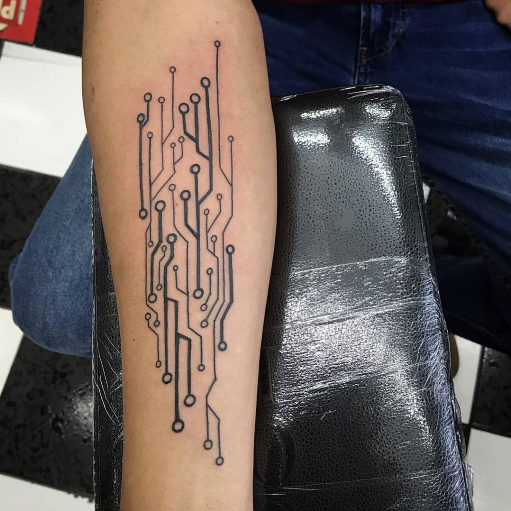 circuit tattoo