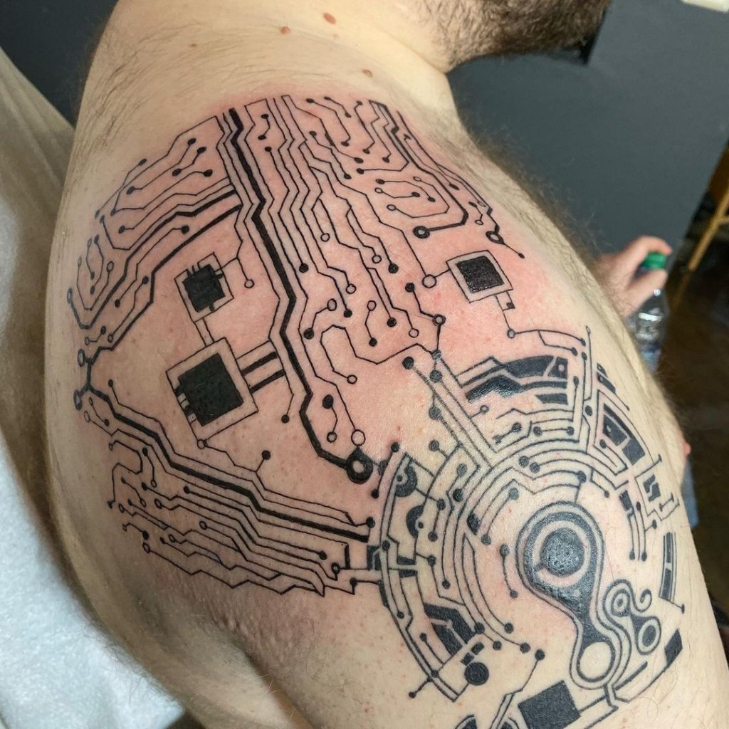 circuit tattoo