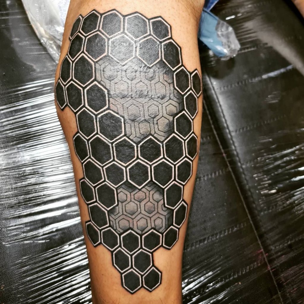 Discover more than 71 honey comb tattoo best  thtantai2