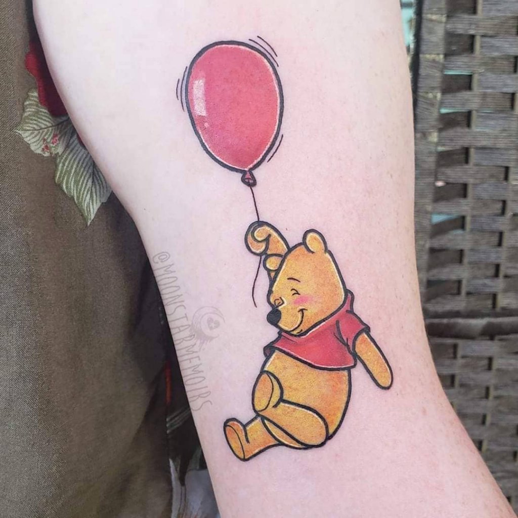Tattoo Design On Forearm Pooh