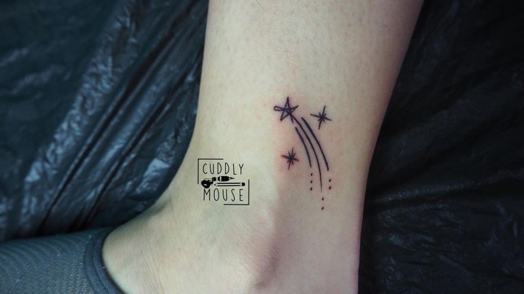 shooting star tattoo
