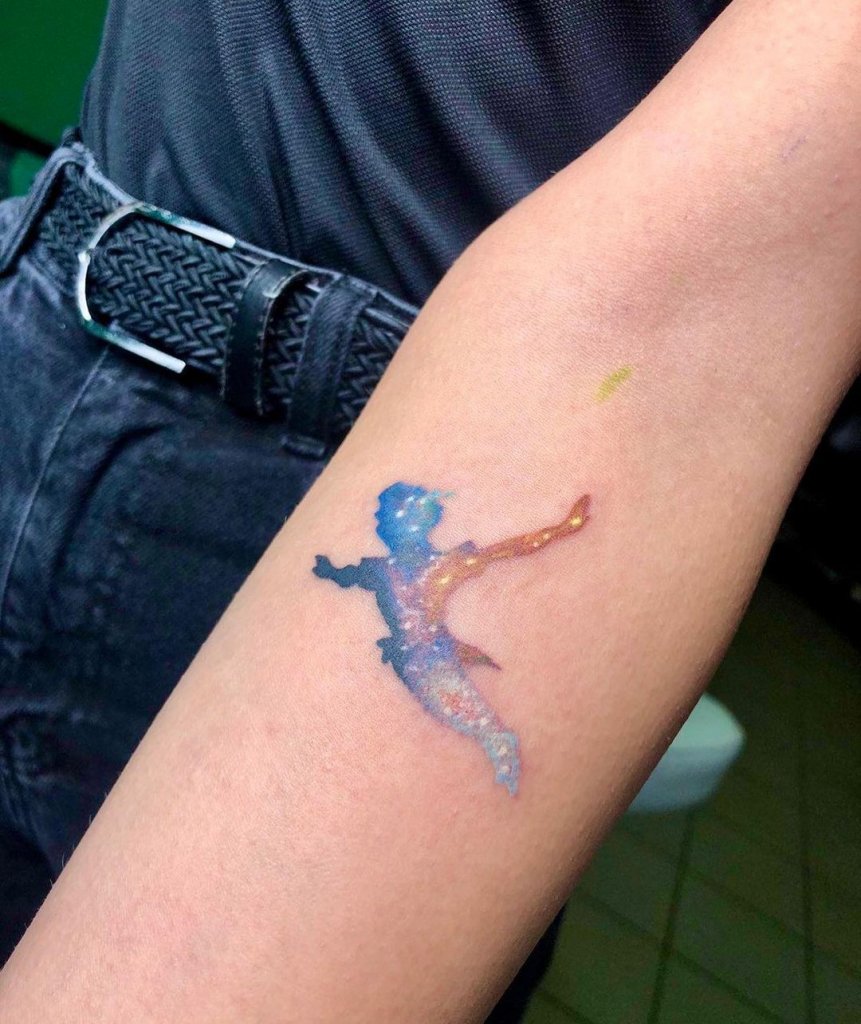 peter pan tattoo