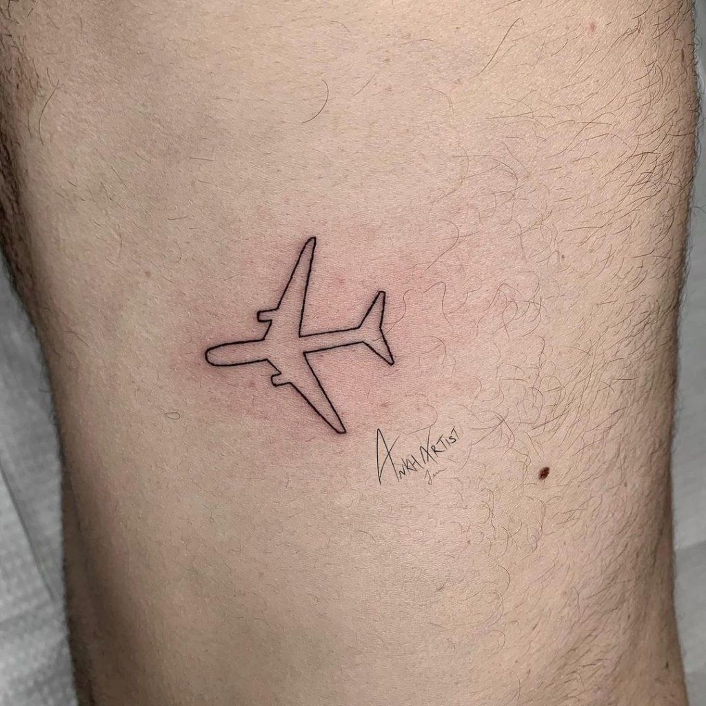 101 Amazing Airplane Tattoo Designs You Need To See! - Outsons