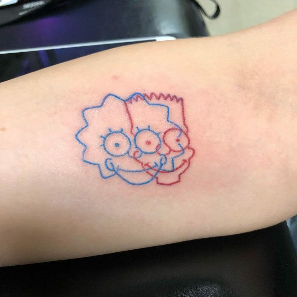 3-D Bart Tattoos That Will Blow Your Mind 