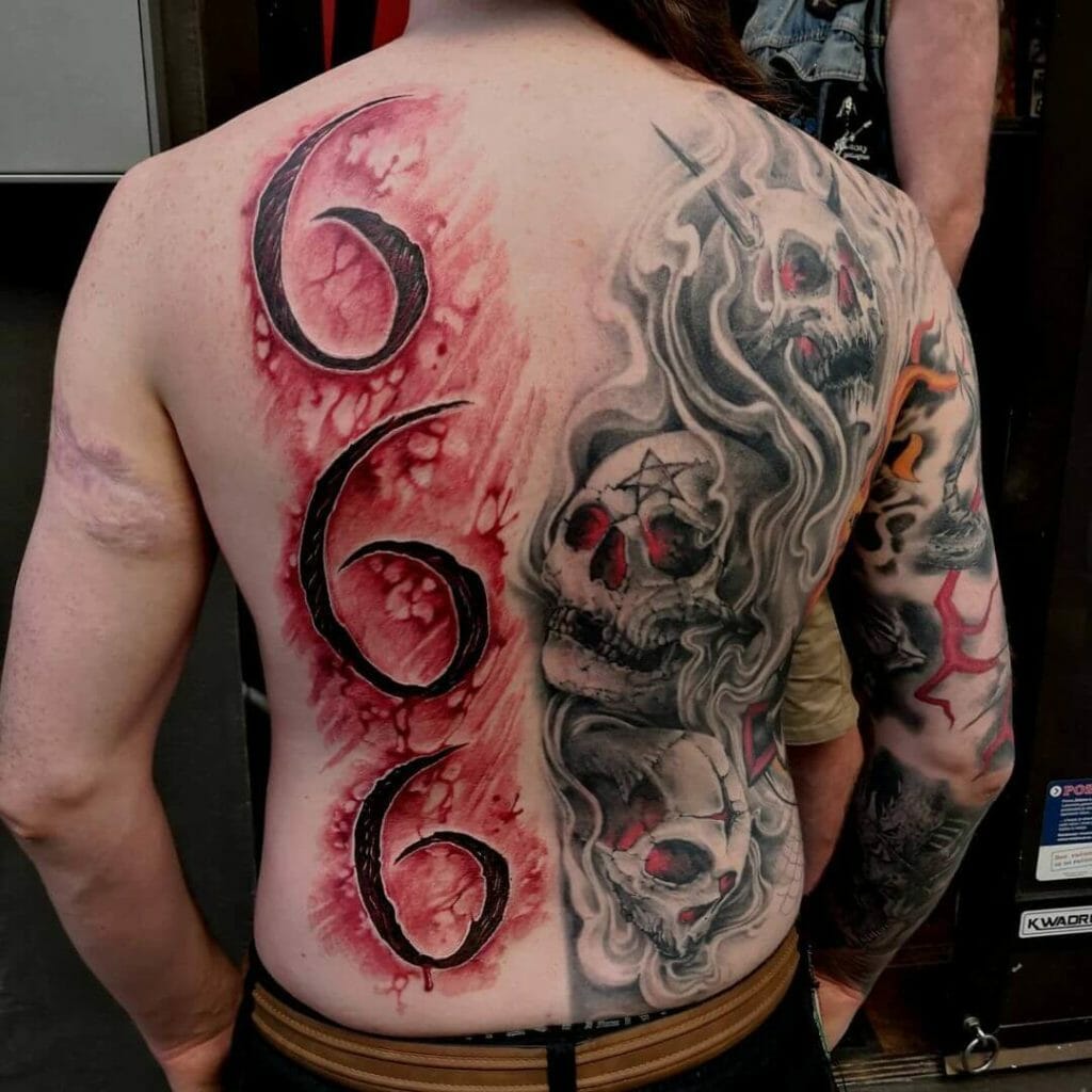 666 - The Devil Underneath Tattoo