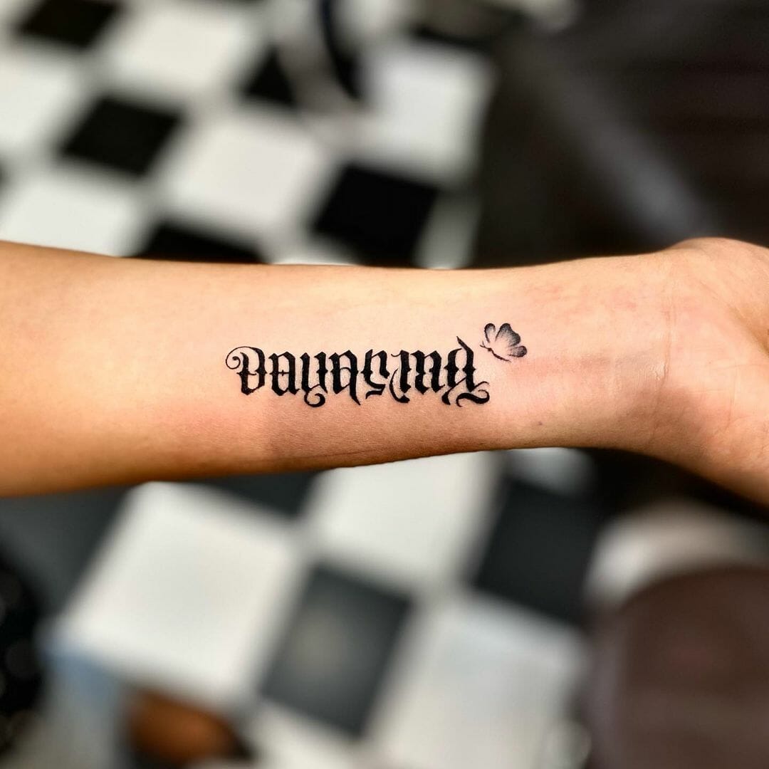 101 Best Ambigram Tattoo Ideas That Will Blow Your Mind! - Outsons