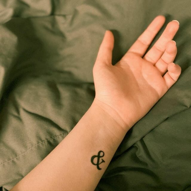 Ampersand Tattoo