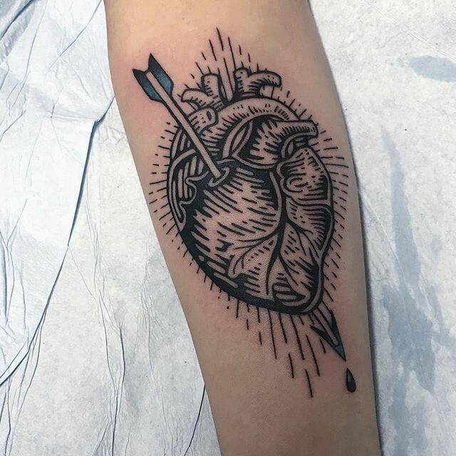 Anatomical Heart Tattoos To Reveal A Deeper Meaning