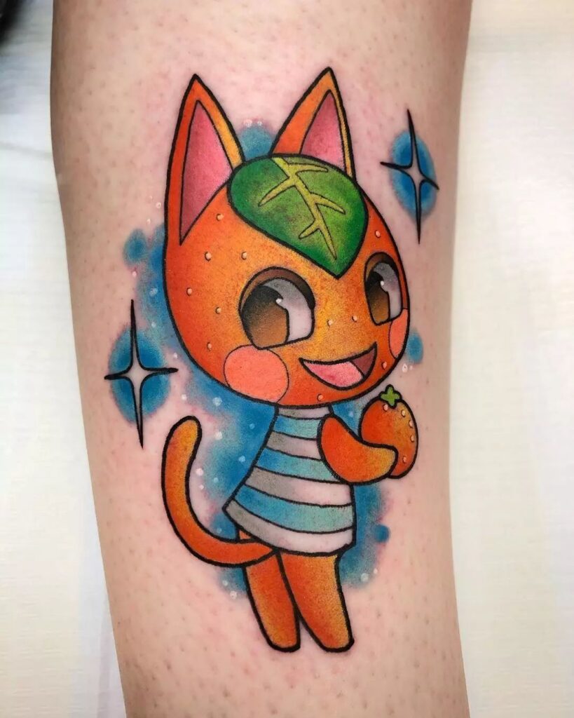Animal Crossing Tattoo