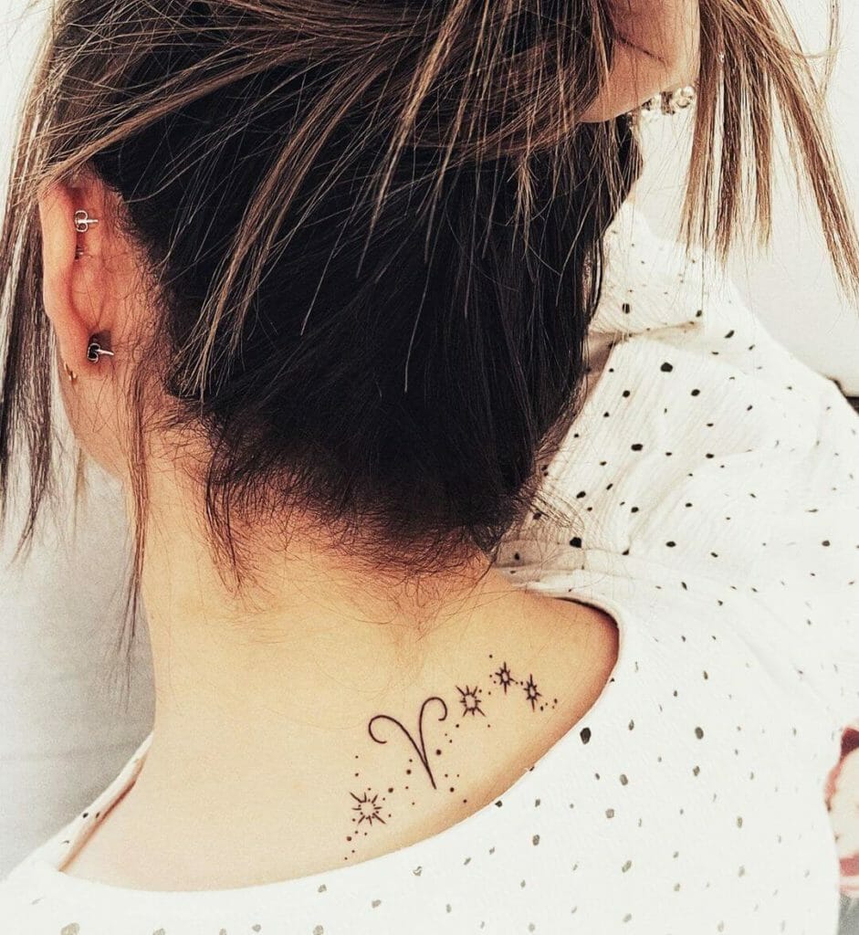 Aries Constellation Tattoos Perfect For Placing Anywhere