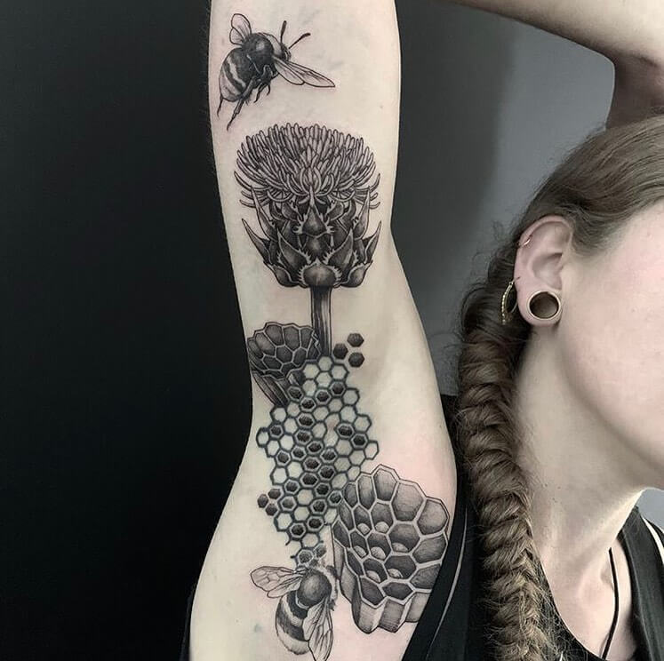 Armpit Tattoos With Fun And Quirky Designs