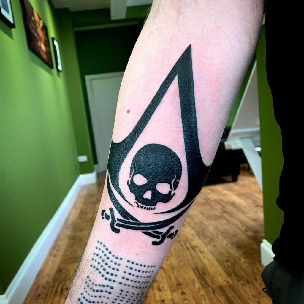 Assassins Creed Black Flag Tattoo