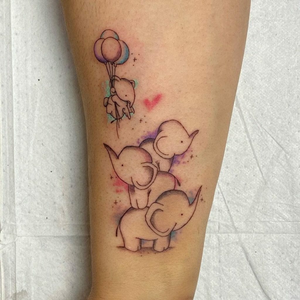 Baby Elephant Tattoos