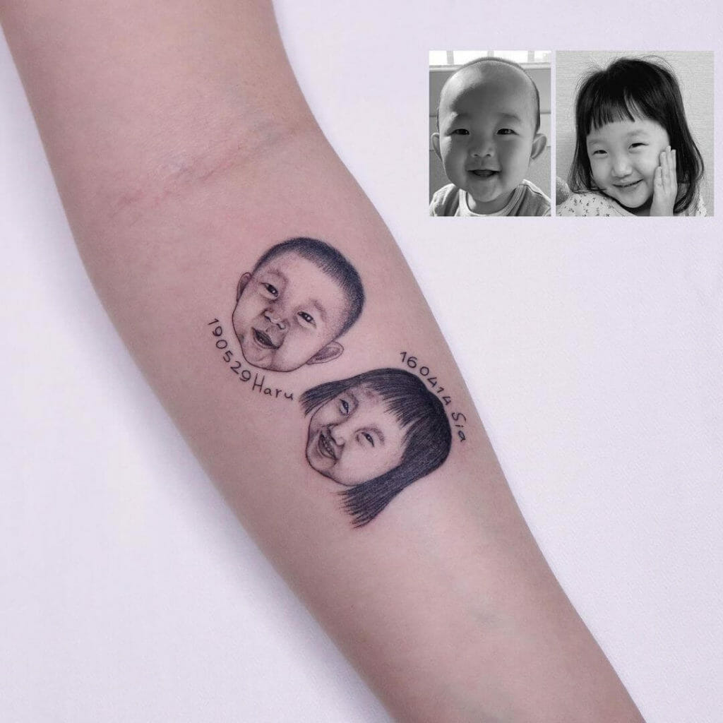 Baby Face Tattoo