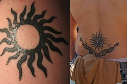 101 Best Black Sun Tattoo Ideas You'll Have To See To Believe! - Outsons