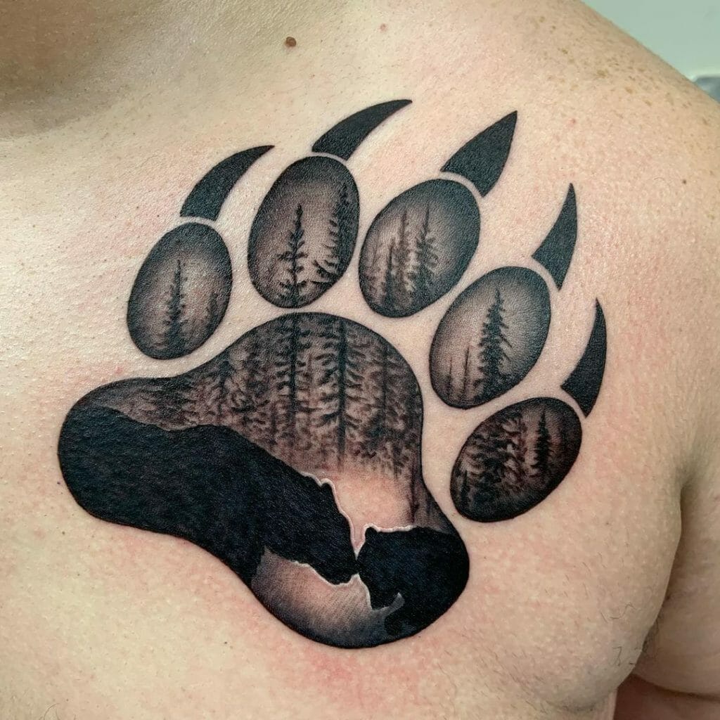 101 Best Bear Paw Tattoo Ideas You'll Have To See To Believe! - Outsons