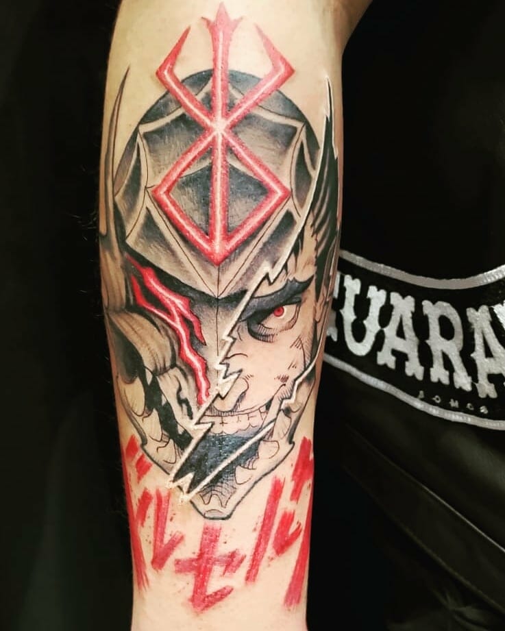 Berserkers Brand Of Sacrifice Tattoo