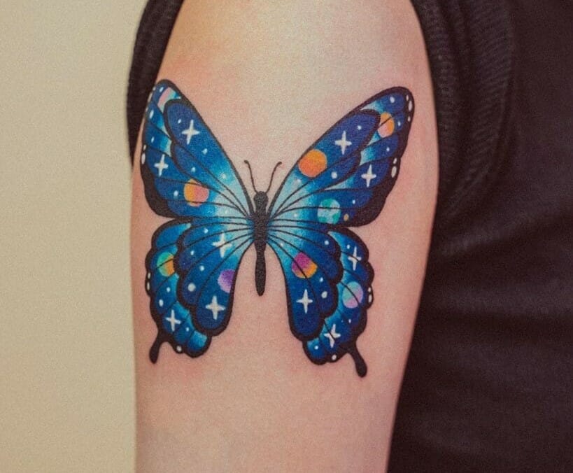 101 Best Blue Butterfly Tattoo Ideas You'll Have To See To Believe! -  Outsons
