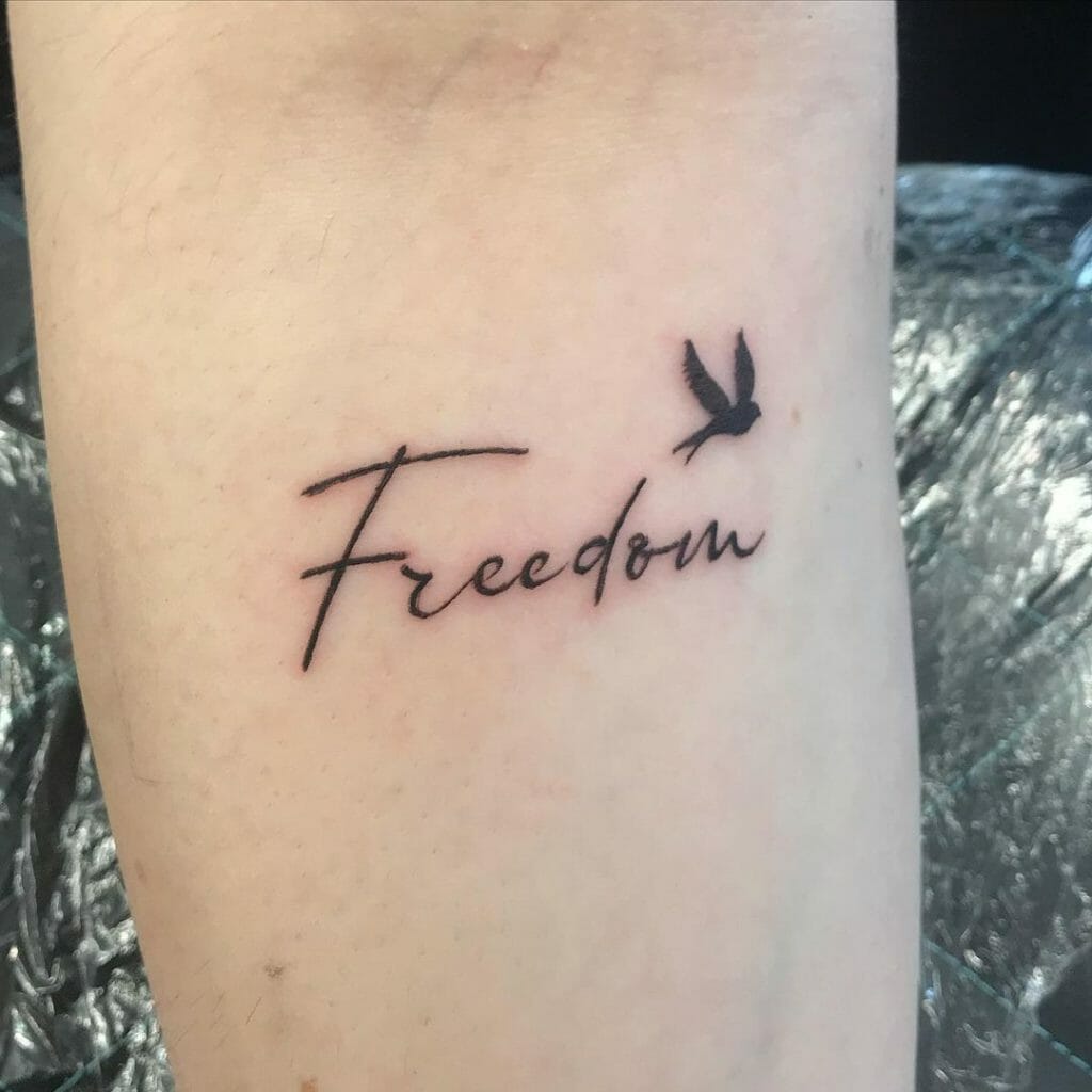 Birds Freedom Tattoo
