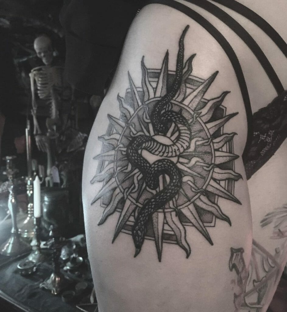 Black sun Tattoos