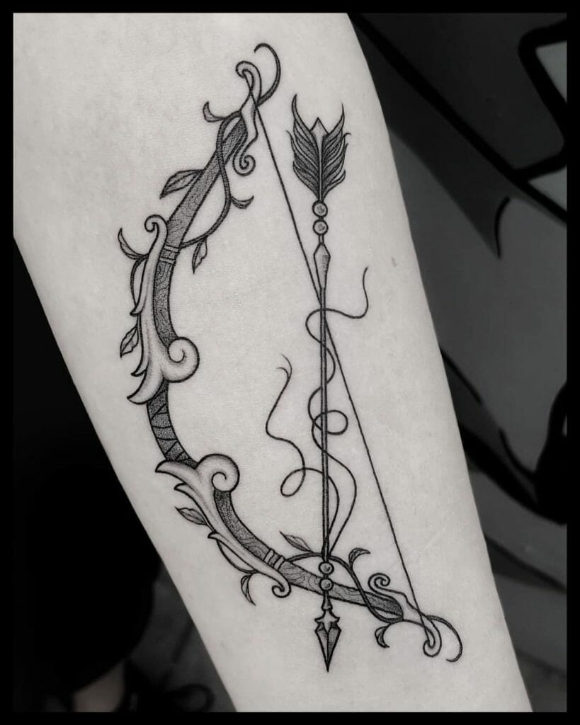 101 Best Bow And Arrow Tattoo Ideas You'll Have To See To Believe! - Outsons