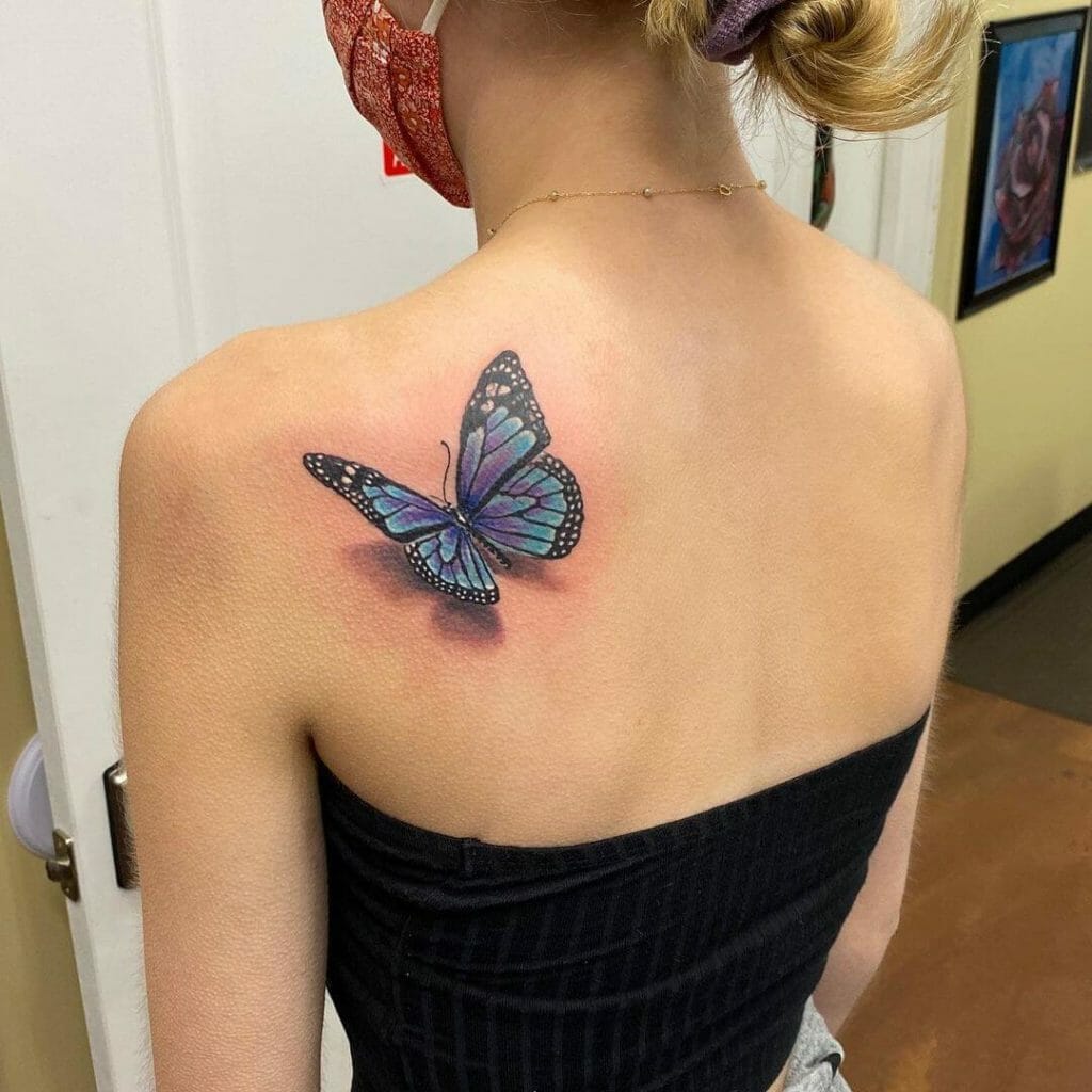 101 Best 3d Butterfly Tattoo Ideas You'll Have To See To Believe! - Outsons