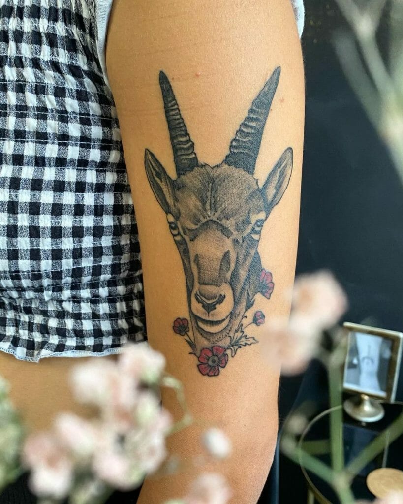 Capricorn Goat Tattoos