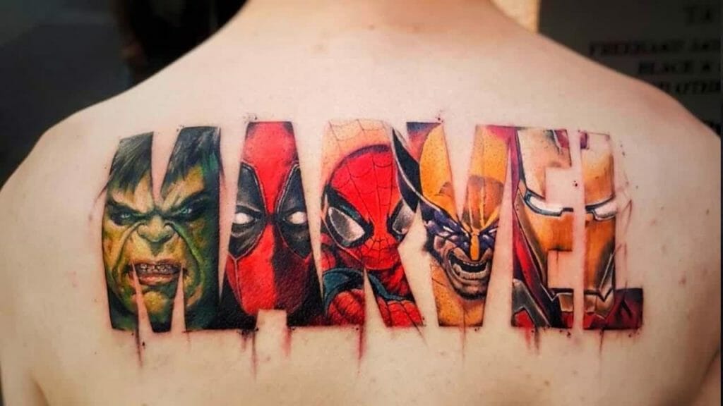 Charming Avengers Tattoo
