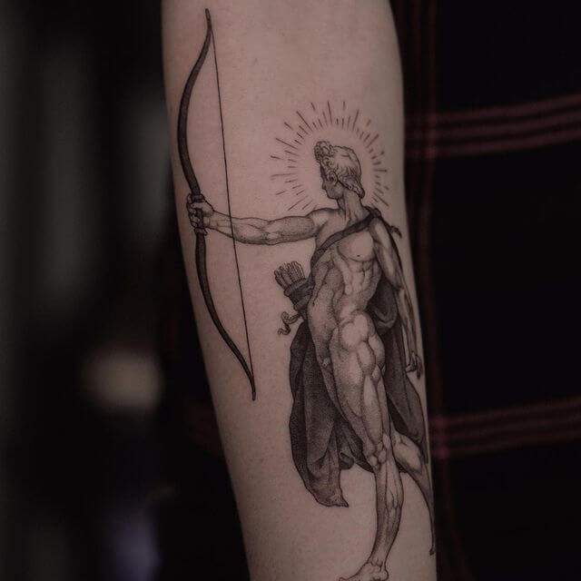 Classic Archer Tattoos 