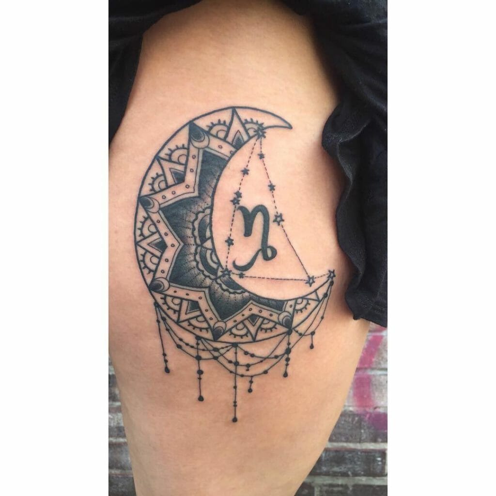 Crescent Moon Tattoo