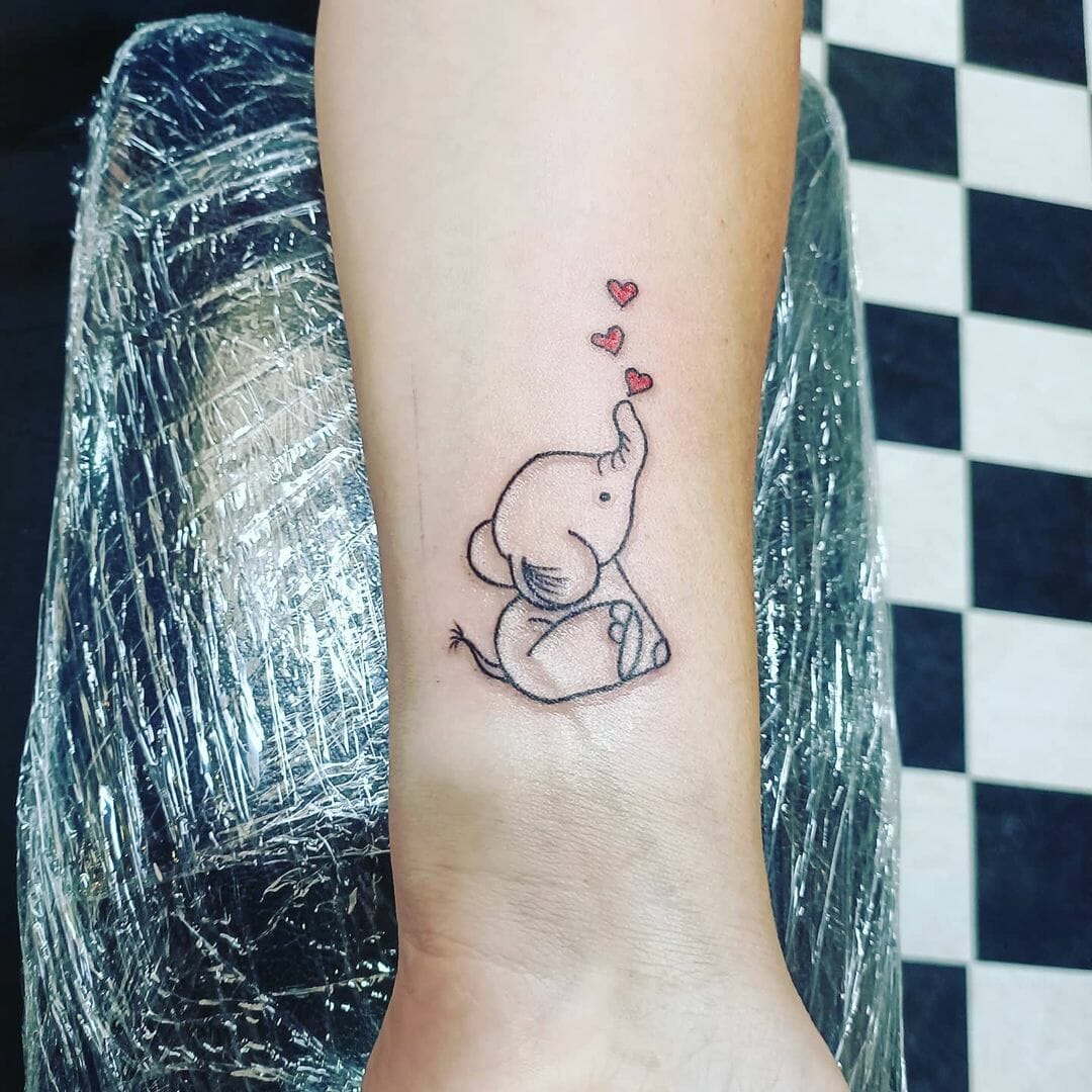 101 Best Baby Elephant Tattoo Ideas You'll Have To See To Believe ...
