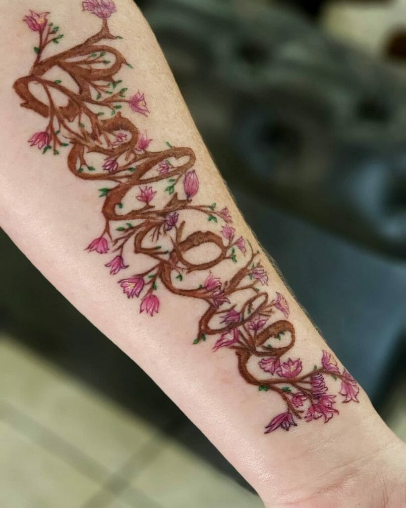 FLower Believe Tattoo