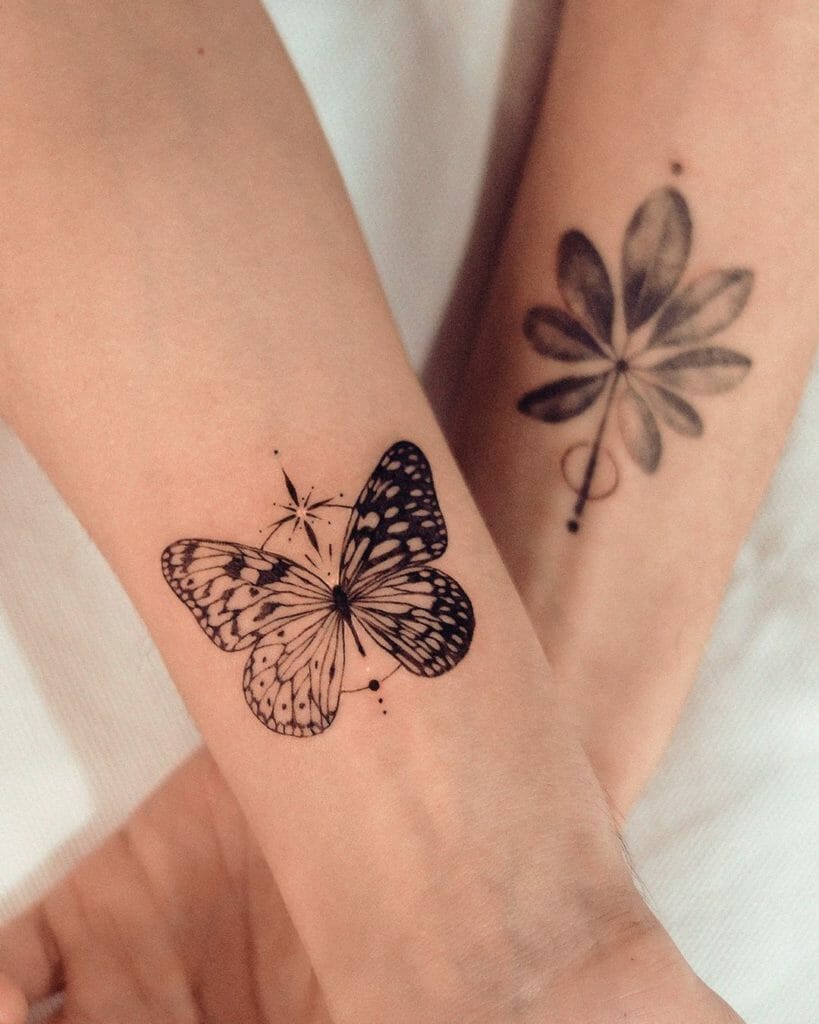 Fading Butterfly Tattoo