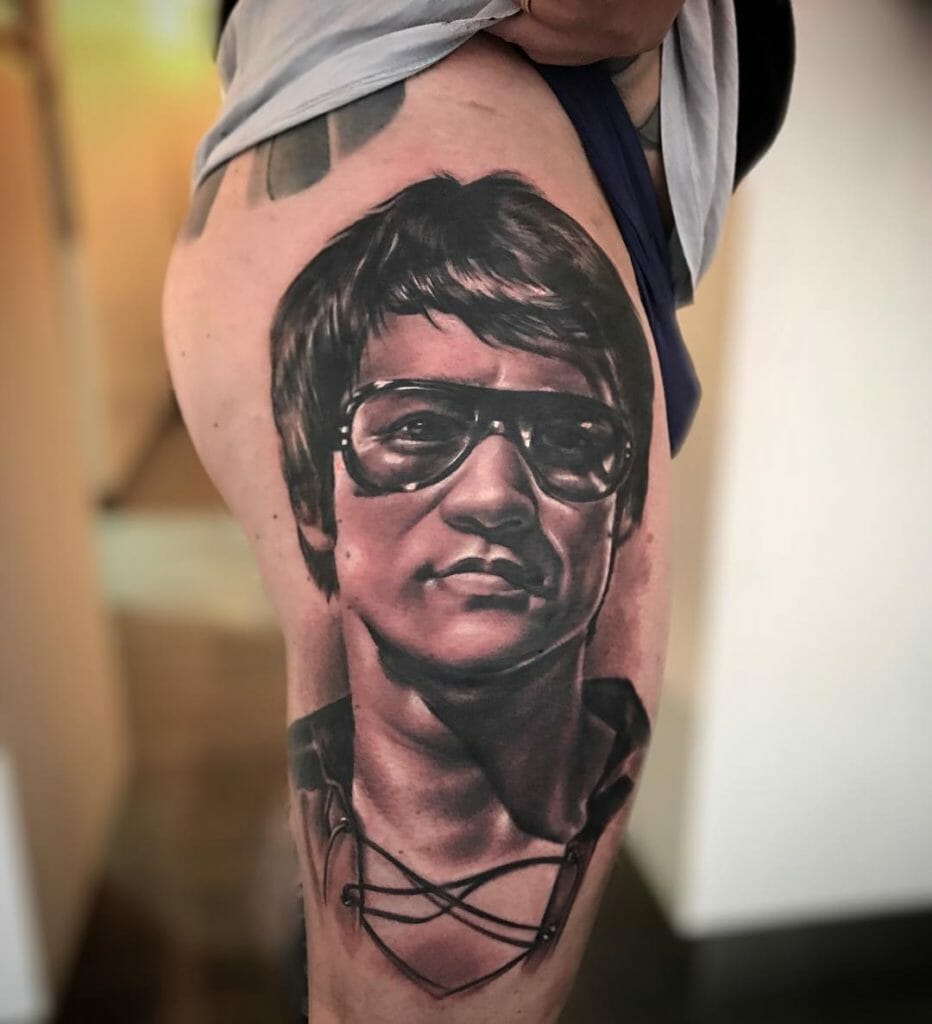 Famous Bruce Lee Tattoo