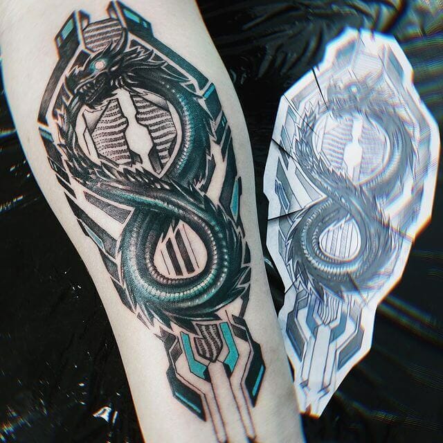 Filled Altered Carbon Tattoos 