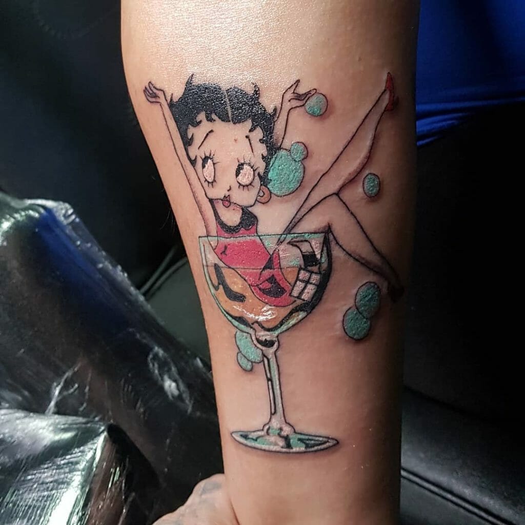 Fun Betty Boop Tattoo