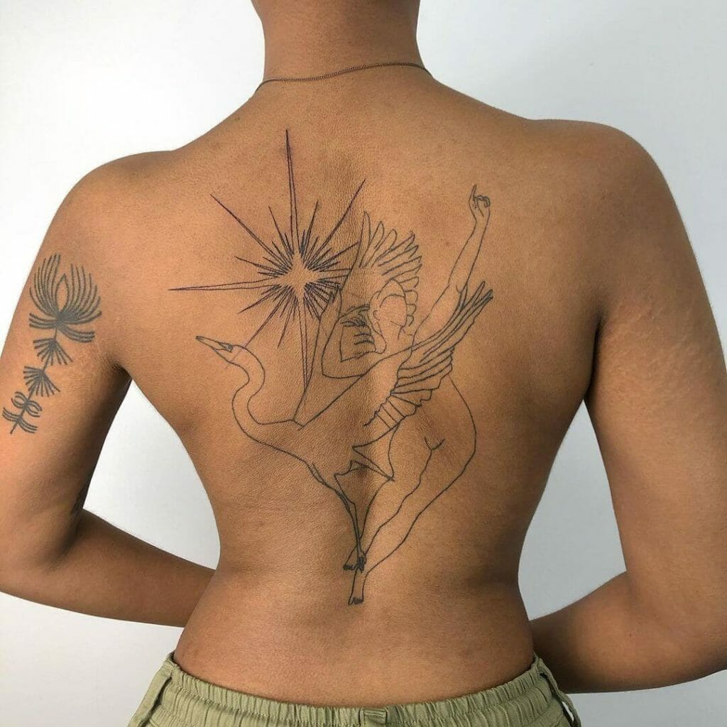Graceful Swan Tattoos To Symbolize Apollo