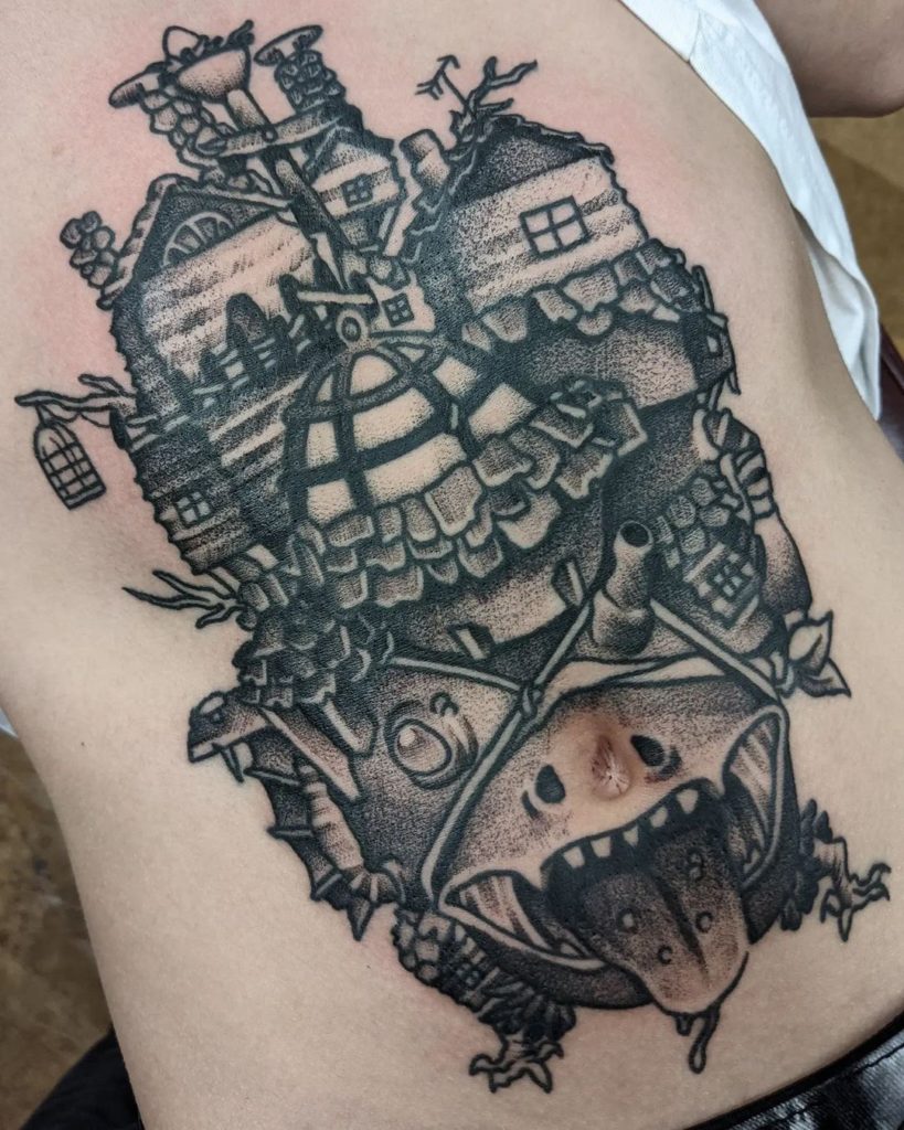 Great Castle Tattoos Inspired By Your Favourite Shows
