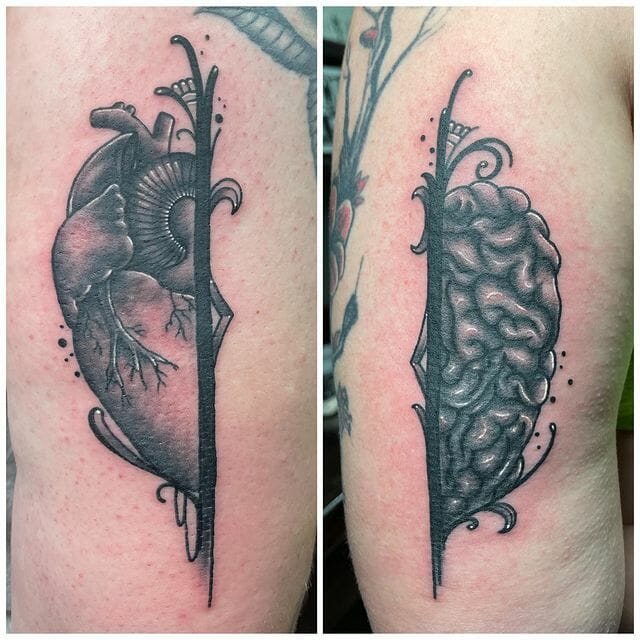 How To Enhance The Beauty Of Your Anatomical Heart Tattoo