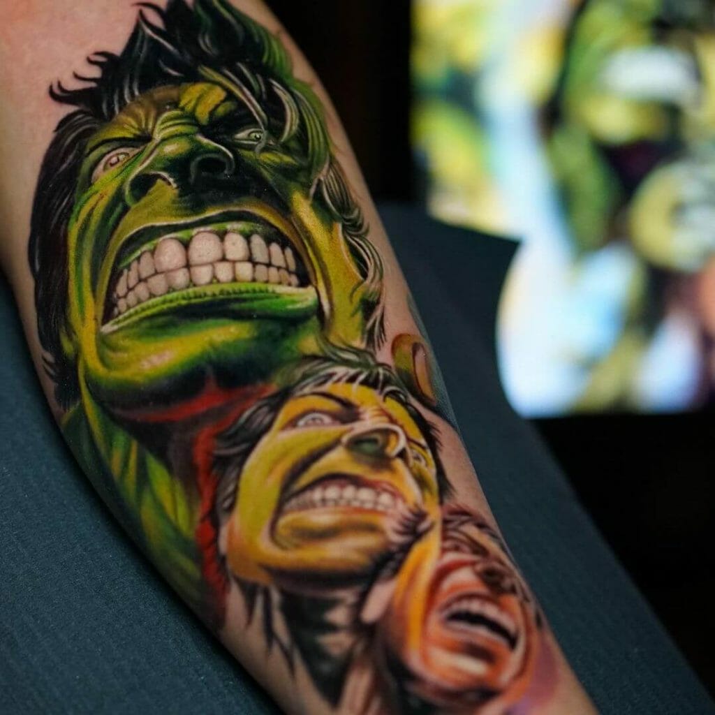 Humongous Hulk Tattoos