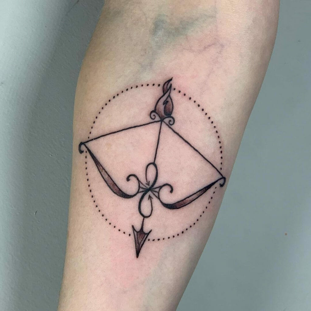 Infinity Arrow Tattoo