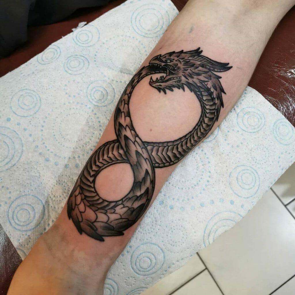 Dragon Infinity Tattoo