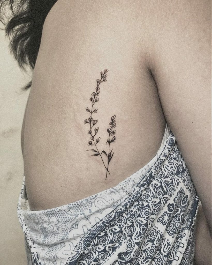 Lovely Bluebonnet Tattoos That Are Easy To Place Anywhere
