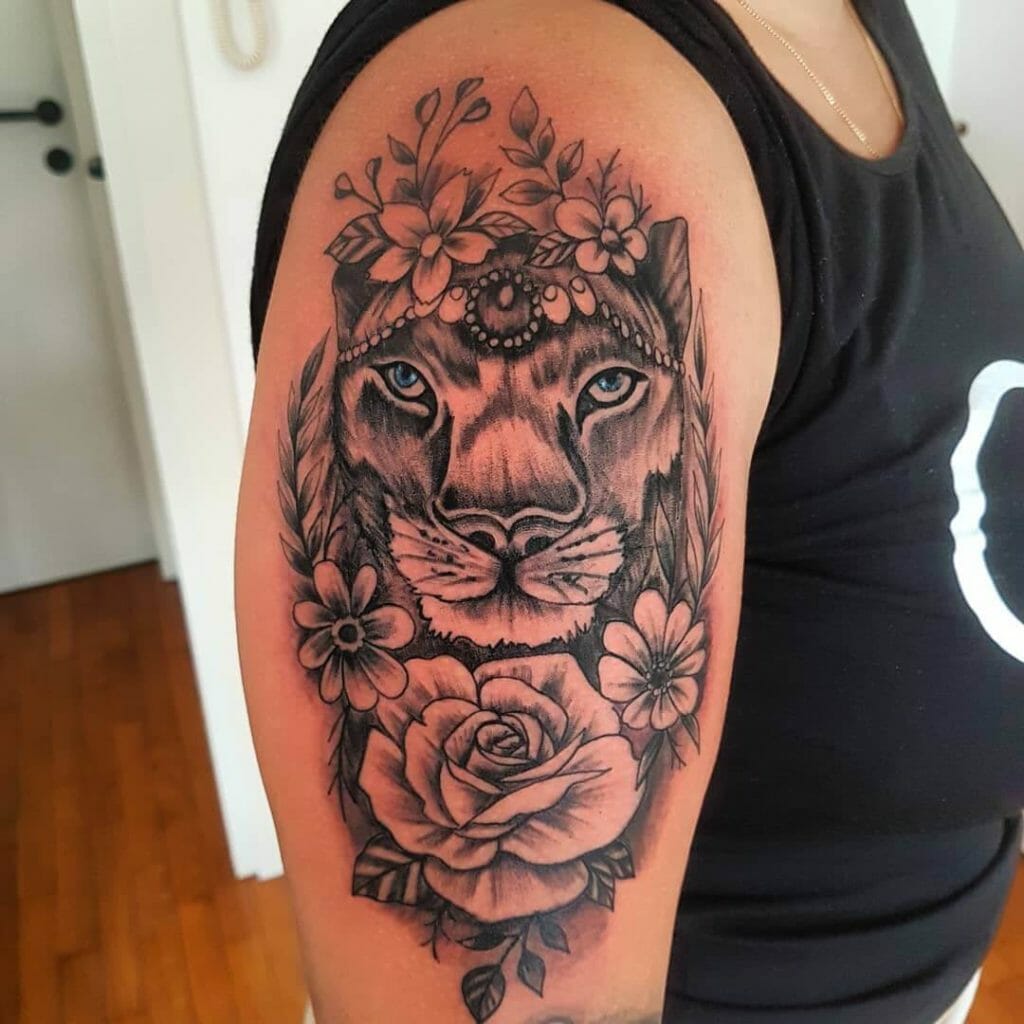 Magnificent Lion Tattoos 