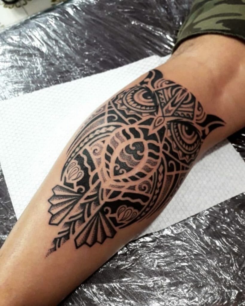 Magnificent Owl Tattoo
