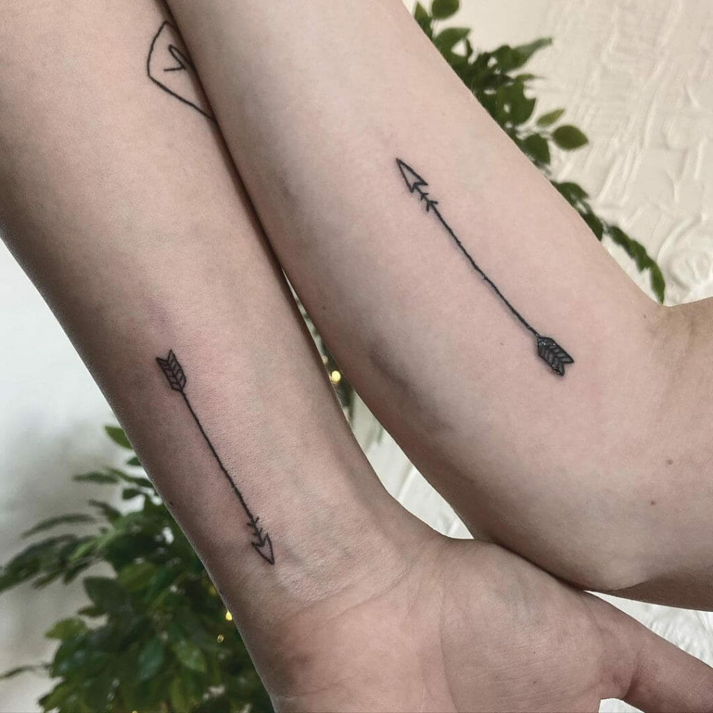 Matching Arrow Tattoo