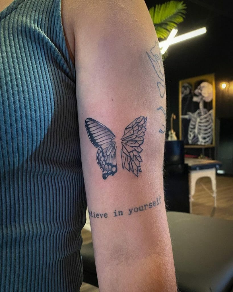 Meaningful Butterfly Tattoo