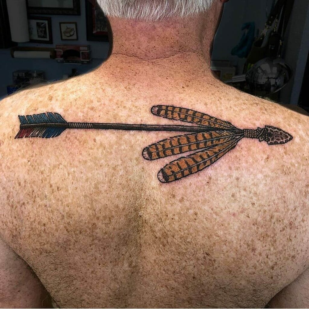 Native Arrowhead Tattoo