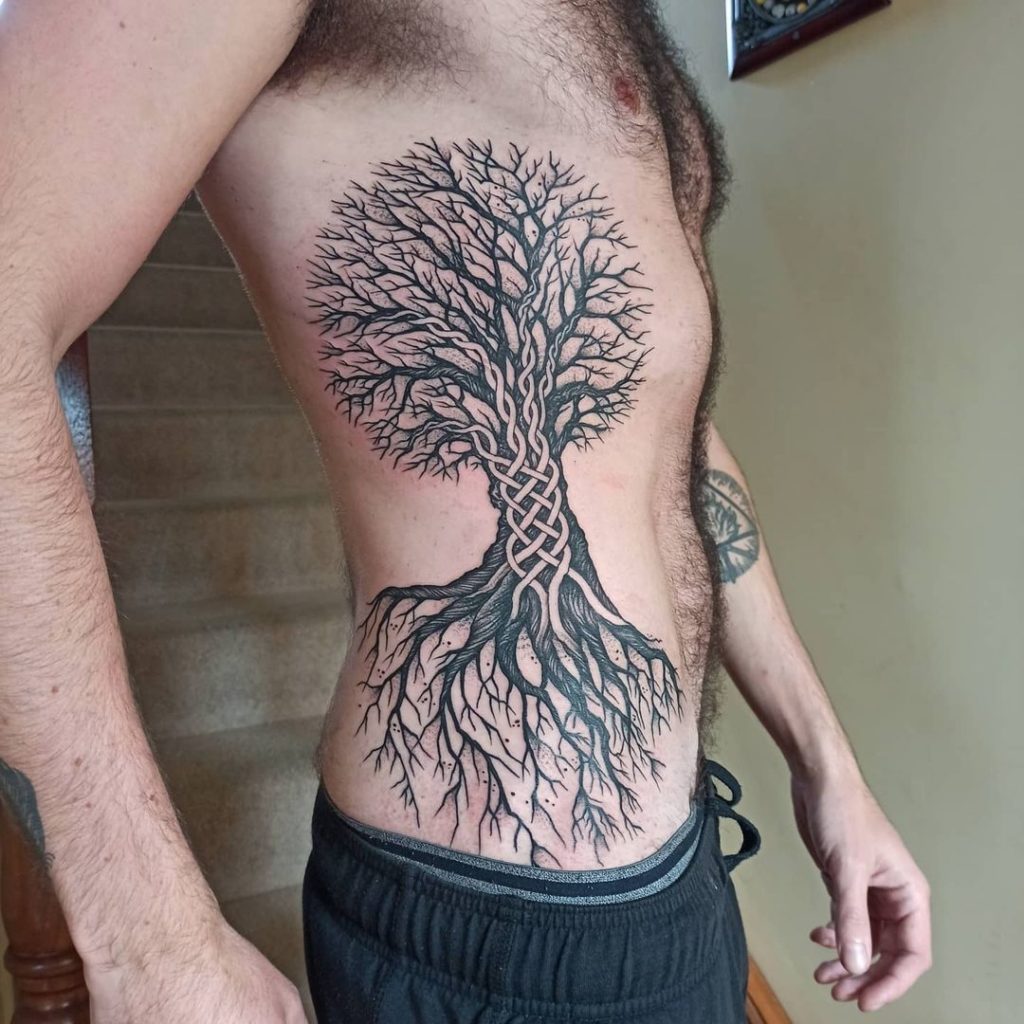 Oak Tree Of Life Tattoo