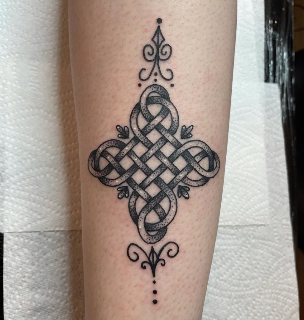 Ornamental Celtic Knot Tattoo